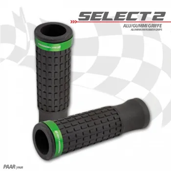 Rubber grip "Select2" green