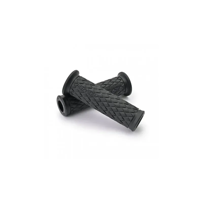 cafe 4 racer - DAYTONA Handlebar Grips GGD KNIT  black - Daytona Scrambler handlebars 4251926906952