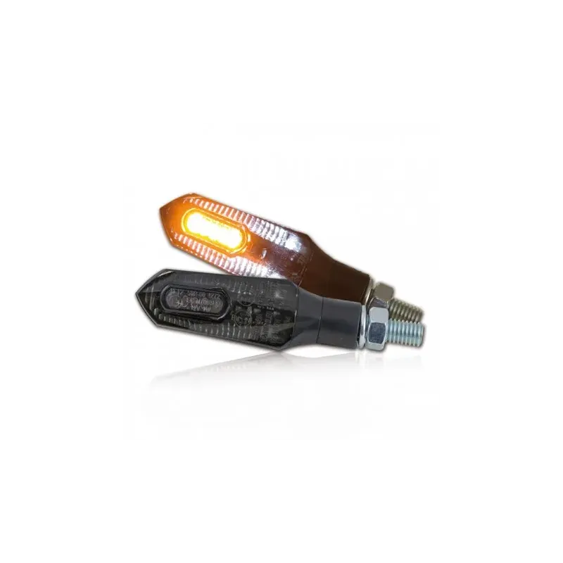 cafe 4 racer - LED indicator with position light "FORCE" 2in1 - HS MOTO Germany 2in1 and 3in1 4251352609649