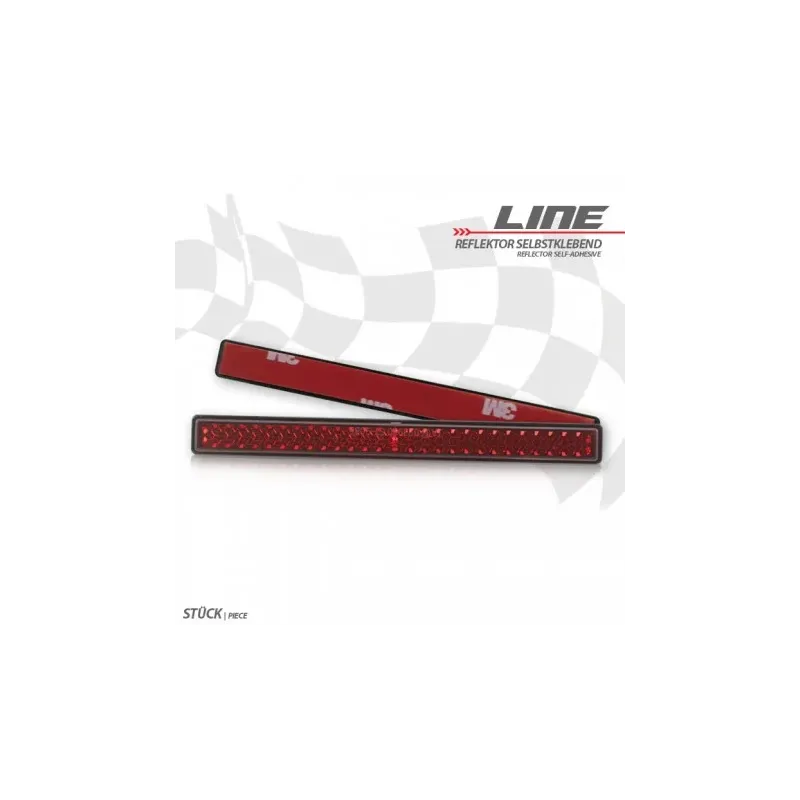 cafe 4 racer - Reflektor "Line" - HS MOTO Germany Reflektor - odrazky 4251352636157