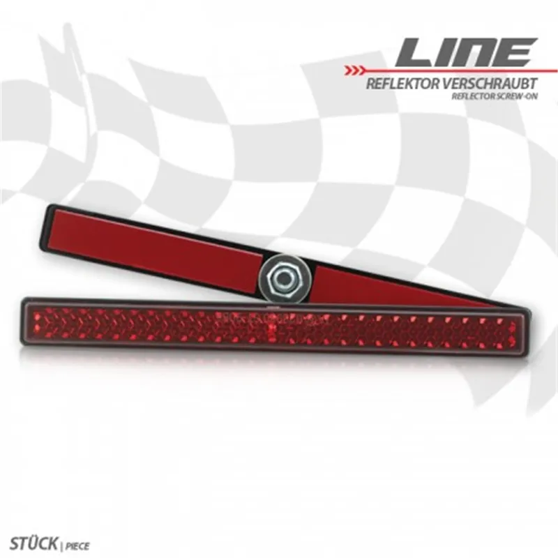 cafe 4 racer - Reflektor "Line" - HS MOTO Germany Reflektor - odrazky 4251352636140