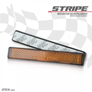 cafe 4 racer - "Stripe" odrazka - HS MOTO Germany Pásiky na kolesá 4251352626363