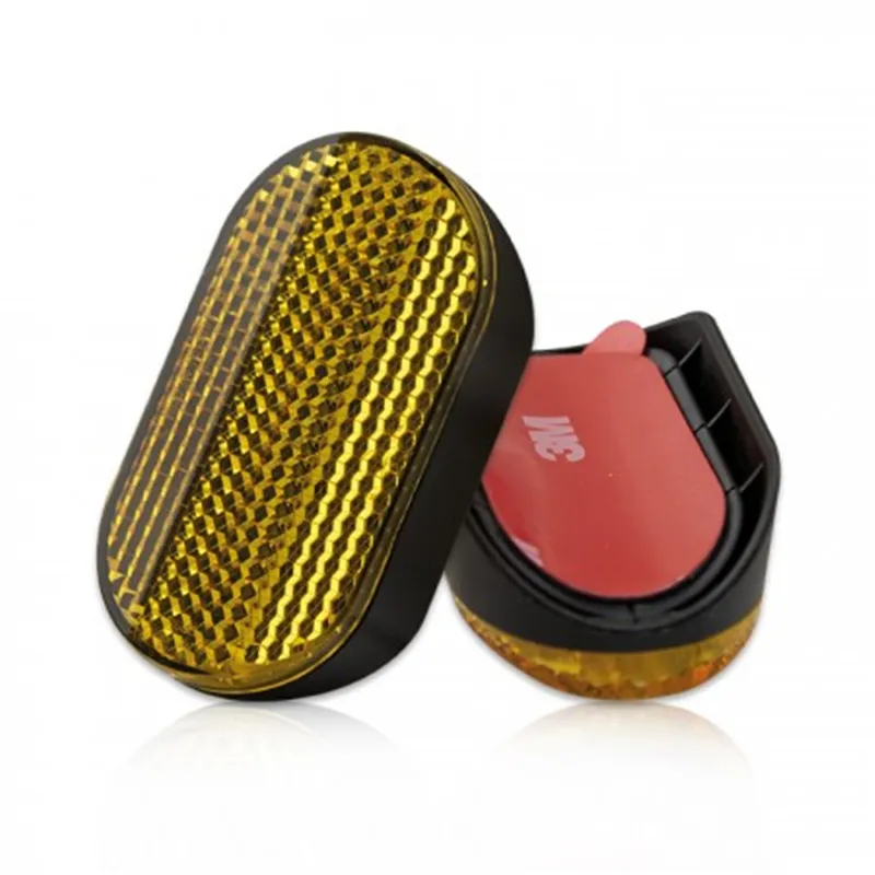 cafe 4 racer - Fork adhesive reflector "Curved Shorty" - HS MOTO Germany Reflectors 4251926906518