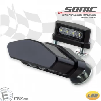 License plate light "SONIC"