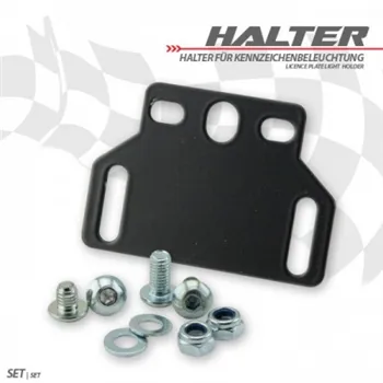 cafe 4 racer - License plate light holder - HS MOTO Germany License plate holders 4251352620446