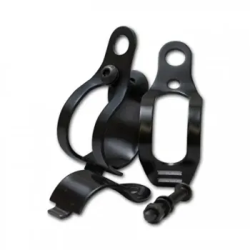 cafe 4 racer - DAYTONA CNC-indicator bracket set for 48mm - Daytona CNC aluminum housing & brackets 