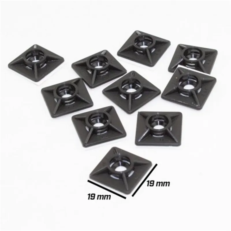 cafe 4 racer - Adhesive base for cable ties - HS MOTO Germany Connectors and others 4001796065835