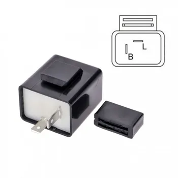 cafe 4 racer - LED Flasher Relay Universal 5-16V 1-120W 10AMP L 20 x W 15 x H - HS MOTO Germany Flasher relays 4251926911093