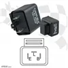 cafe 4 racer - Relé blikače 3P 12V 1-100W Triumph - HS MOTO Germany Relé 4251352607812