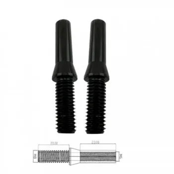 cafe 4 racer - Kellermann, variable mounting adaptor M6 black - Kellermann Accessories 