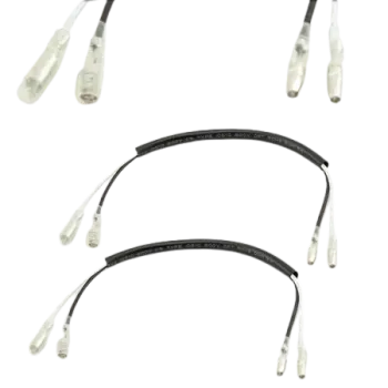 cafe 4 racer - Adaptér Kabel "Blinkr" Indian FTR 1200 Japonsko 2-Pin Kulatý Konektor Samice Ø 3.5mm Pár - HS MOTO Germany Kabelové adaptéry 4251926905832
