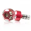 cafe 4 racer - Handlebar weights "LOGO" red - HS MOTO Germany Bar Ends 4251352618863