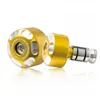cafe 4 racer - Handlebar weights "LOGO" gold - HS MOTO Germany Bar Ends 4251352618856