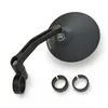 cafe 4 racer - DAYTONA Handlebar end mirror D-3, čierny - Daytona Štandardné zrkadlá 4251352657817