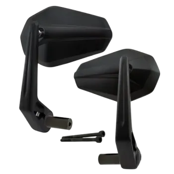 cafe 4 racer - LSL Bar end mirror RETRO, short black - LSL Bar end mirrors 4054783544226