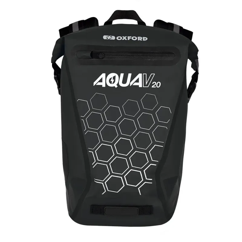 cafe 4 racer - Batoh Aqua V 20 Čierny OXFORD vodotesný  - OXFORD Tašky 5030009049330