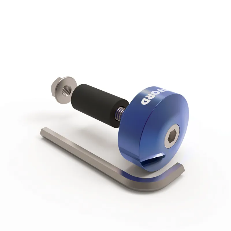 cafe 4 racer - BAR 1 handlebar ends - Blue OXFORD - OXFORD Bar Ends 5030009145919