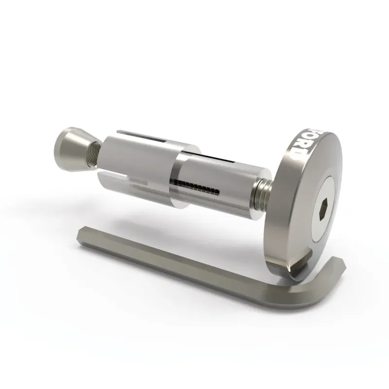 cafe 4 racer - BAR 2 Handlebar Ends - Silver OXFORD - OXFORD Bar Ends 5030009145940