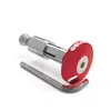 cafe 4 racer - BAR 2 Handlebar Ends - Red OXFORD - OXFORD Bar Ends 5030009145957