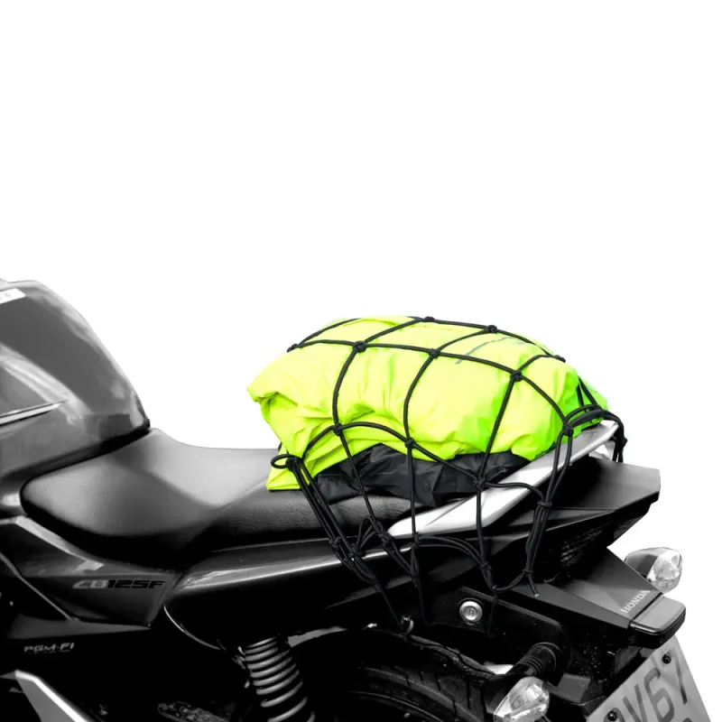 cafe 4 racer - Saddle Net- Black XL 17''x 17'' OXFORD - OXFORD Transportation 5030009146664