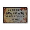 cafe 4 racer - Garage nameplate: THE RIDE OF HIS LIFE LIVE HERE OXFORD - OXFORD Gifts 5030009422805