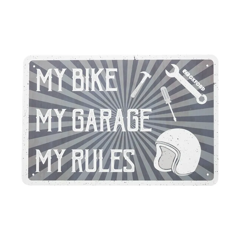 cafe 4 racer - Štítek garáže: MY RULES OXFORD - OXFORD Dárky 5030009414831