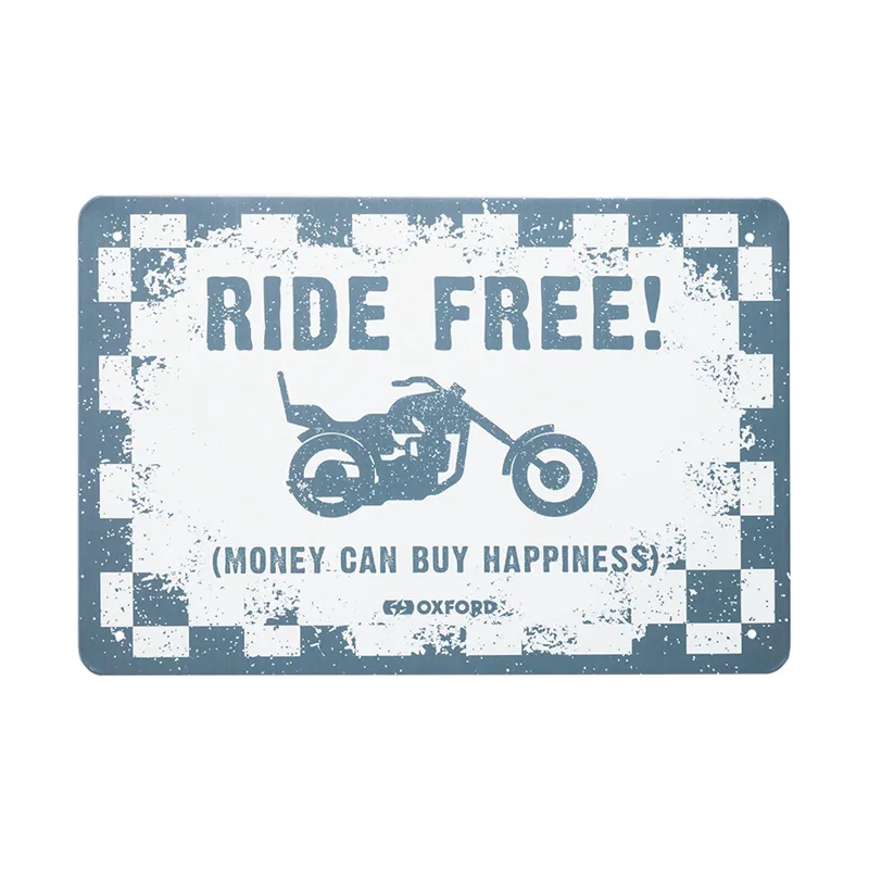 cafe 4 racer - Garage nameplate: RIDE FREE OXFORD - OXFORD Gifts 5030009414879