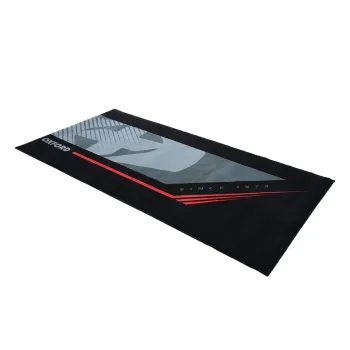 cafe 4 racer - Garage Carpet Biketek Series 7 - Rising Sun - Green (190x80cm) - biketek Mats 5034862458704