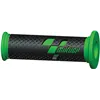 cafe 4 racer - Dvojica RACE BLACK & GREEN MOTOGP rukoväte - Moto GP 22mm & 7/8 inch 5034862352866