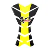 cafe 4 racer - Tank Protection 3 pcs PAD BLACK YELLOW MOTOGP - Moto GP Tank pads & Straps & Stickers 5034862365729