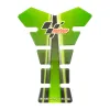 cafe 4 racer - Linear Green MotoGP Tank Protector - Moto GP Tank pads & Straps & Stickers 5034862339997