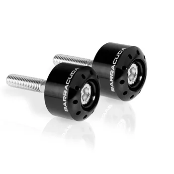 cafe 4 racer - Barracuda BAR ENDS SPECIFIC FOR BMW (pair) Black - BARRACUDA Accessories 753610852551