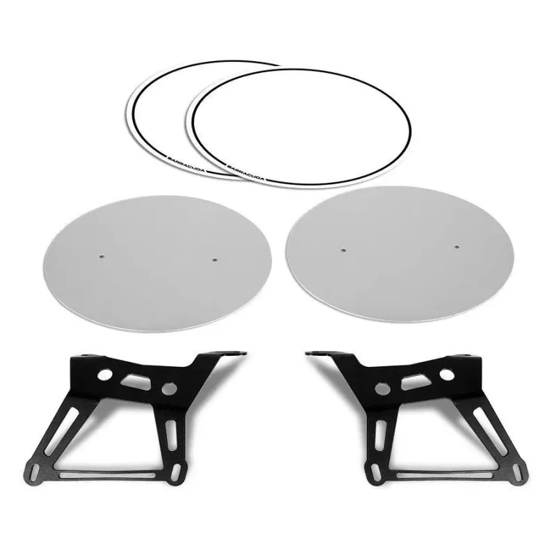 cafe 4 racer - Barracuda NUMBER PLATE KIT R9T - BARRACUDA Side panels 753610852643
