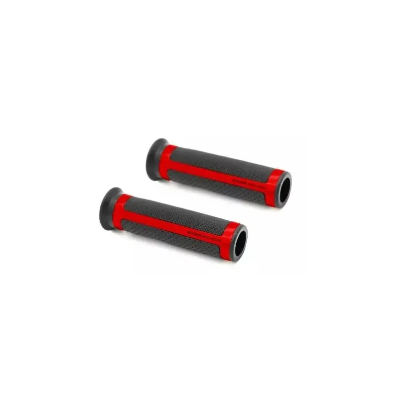 cafe 4 racer - BARRACUDA GRIPS RACING červená - BARRACUDA 22 mm & 7/8 inch 753610855392
