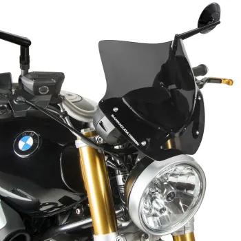cafe 4 racer - Predné sklo s držiakom GPS pre Ninet Scrambler-Pure - UNIT GARAGE Štít 