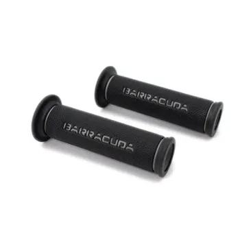cafe 4 racer - BARRACUDA Basic GRIPS RACING grey - BARRACUDA 22mm &  7/8 inch 663250972833
