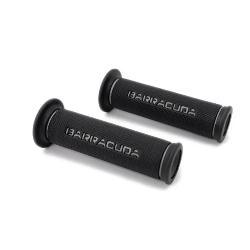cafe 4 racer - BARRACUDA Basic GRIPS RACING grey - BARRACUDA 22mm &  7/8 inch 663250972833