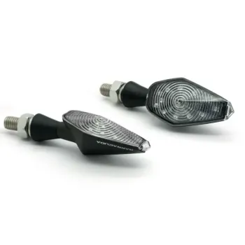 cafe 4 racer - LED Indicator "Palermo" Black M8 E-approved - HS MOTO Germany Standard indicators 4251352604170