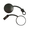 cafe 4 racer - Moto-X handlebar mirror, black, left or right side - Cafe4Racer Standard mirrors 
