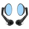 cafe 4 racer - Handle Bar End Side Mirrors CR3 round - Cafe4Racer Bar end mirrors 