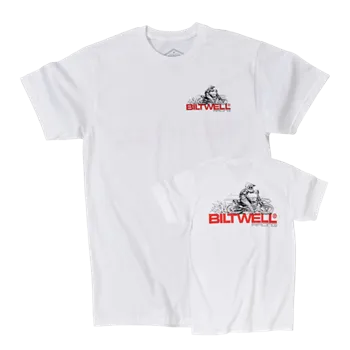 cafe 4 racer - Biltwell Spare Parts T-shirt white - BILTWELL T-Shirts 
