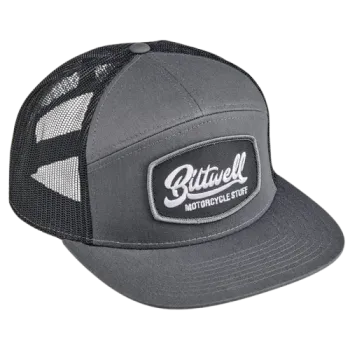 cafe 4 racer - King Kerosin Fuck cap white/blue - KING KEROSIN Šiltovka 