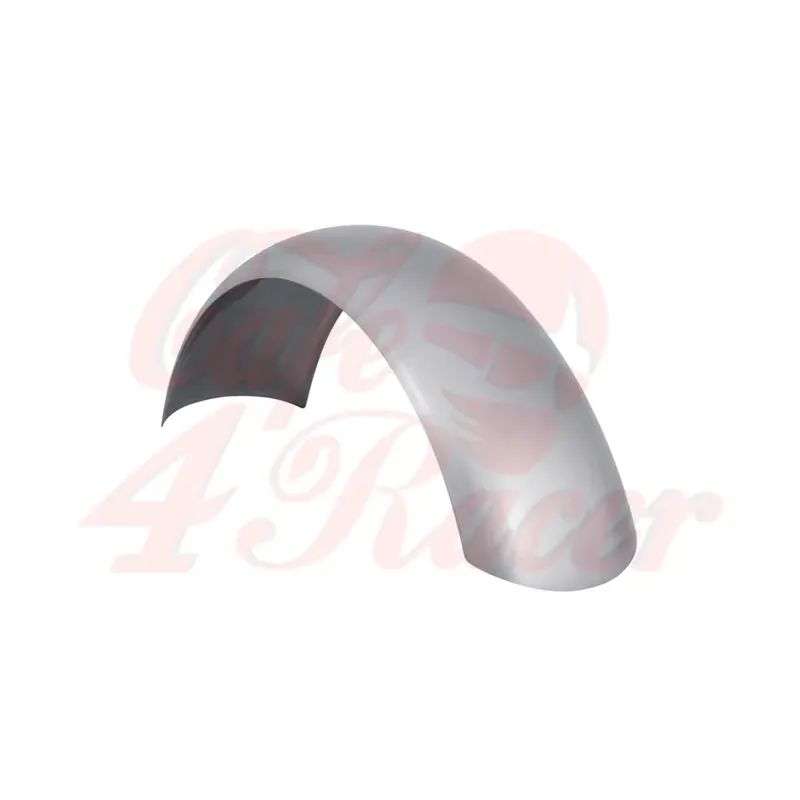 cafe 4 racer - Rear Fender/Mudguard Rolled Steel 170mm width 15/16" Wheel - Motone Metallic 