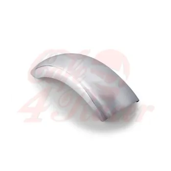 Custom Rear Mudguard/Fender - Polished Aluminium
