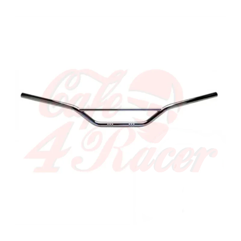 cafe 4 racer - Tommaselli Domino SCRAMBLER HIGH with cross bar chrome VINTAGE - Domino & Tommaselli Scrambler handlebars 0219316004