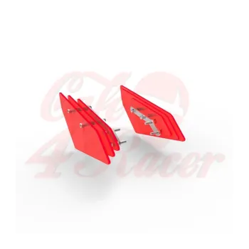 cafe 4 racer - MOTOISM bočné AERO wings k nádrži pre K75/100/1100 - MOTOISM  Bočné kryty nádrže 