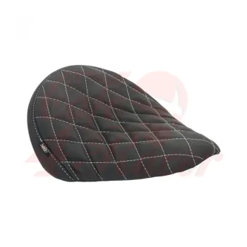 cafe 4 racer - Motone Khan Cobra Seat - Full Diamond Stitch - Triumph Bobber - Motone Triumph Bonneville 