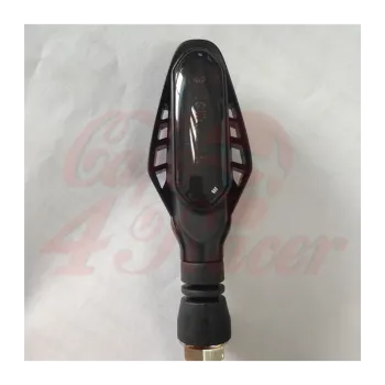 cafe 4 racer - COBRA LED směrová světla 3v1 s polohovým a brzdovým světlem s kouřovými směrovými světly - Cafe4Racer Sekvenční plovoucí ukazatele směru LED 
