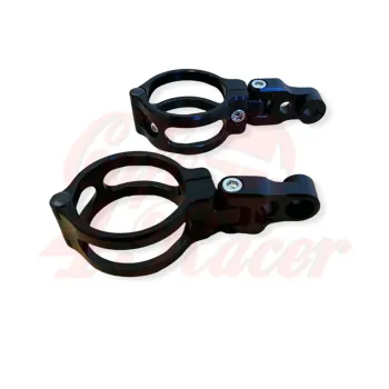 cafe 4 racer - WUNDERKIND headlight brackets Next Generation SHORT - ABM Headlights brackets & holders 