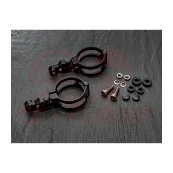 cafe 4 racer - WUNDERKIND headlight brackets Next Generation SHORT - ABM Headlights brackets & holders 